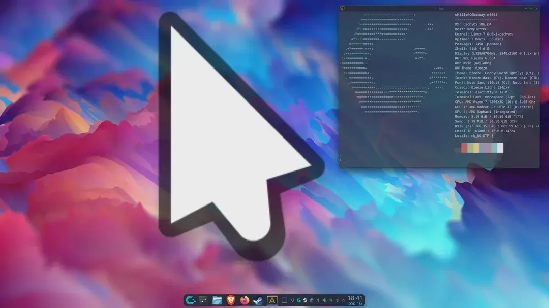 CS2低帧暴涨20%、99项测试赢51项:把Windows玩家抢走的Arch系系统CachyOS,该不该装?