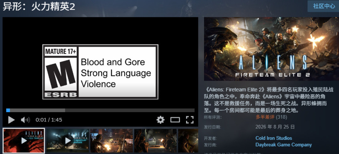 316元首发、Steam首日
