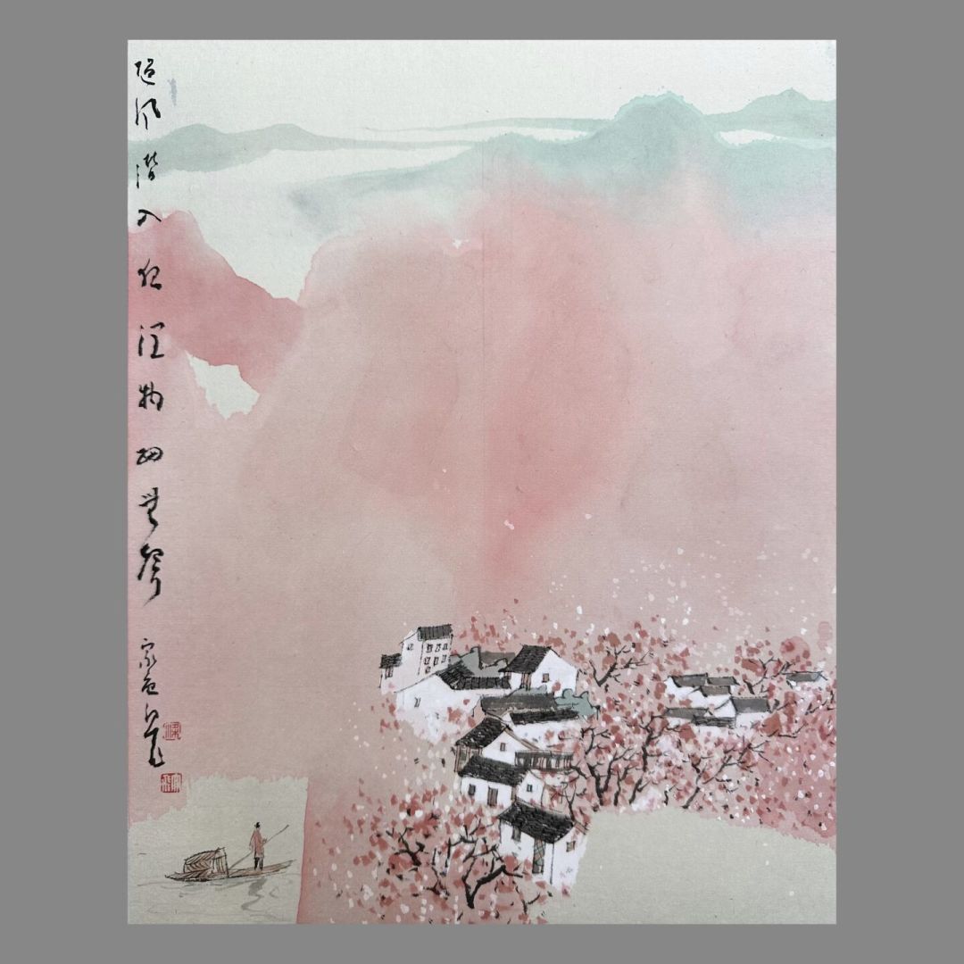 想在家挂幅手绘彩墨山水?掏钱之前,先把印刷、半手绘、真迹分清楚