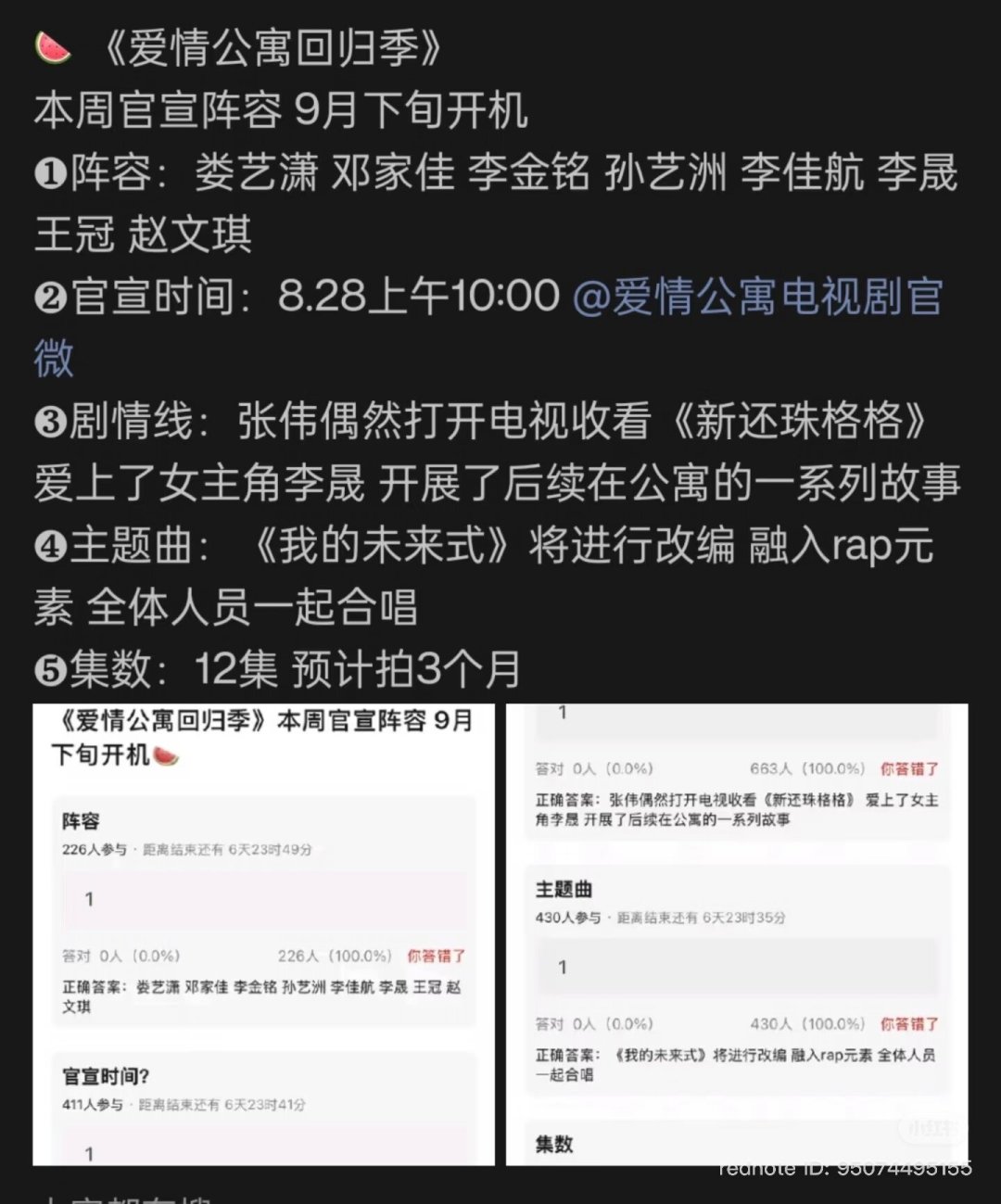 网传《爱情公寓》回归季没有王传君: