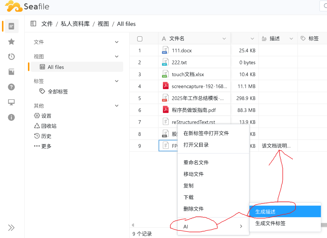 Seafile 13 发布近 8 个月:给自建网盘接本地大模型,哪些 AI 真能用、坑在哪,社区都踩明白了