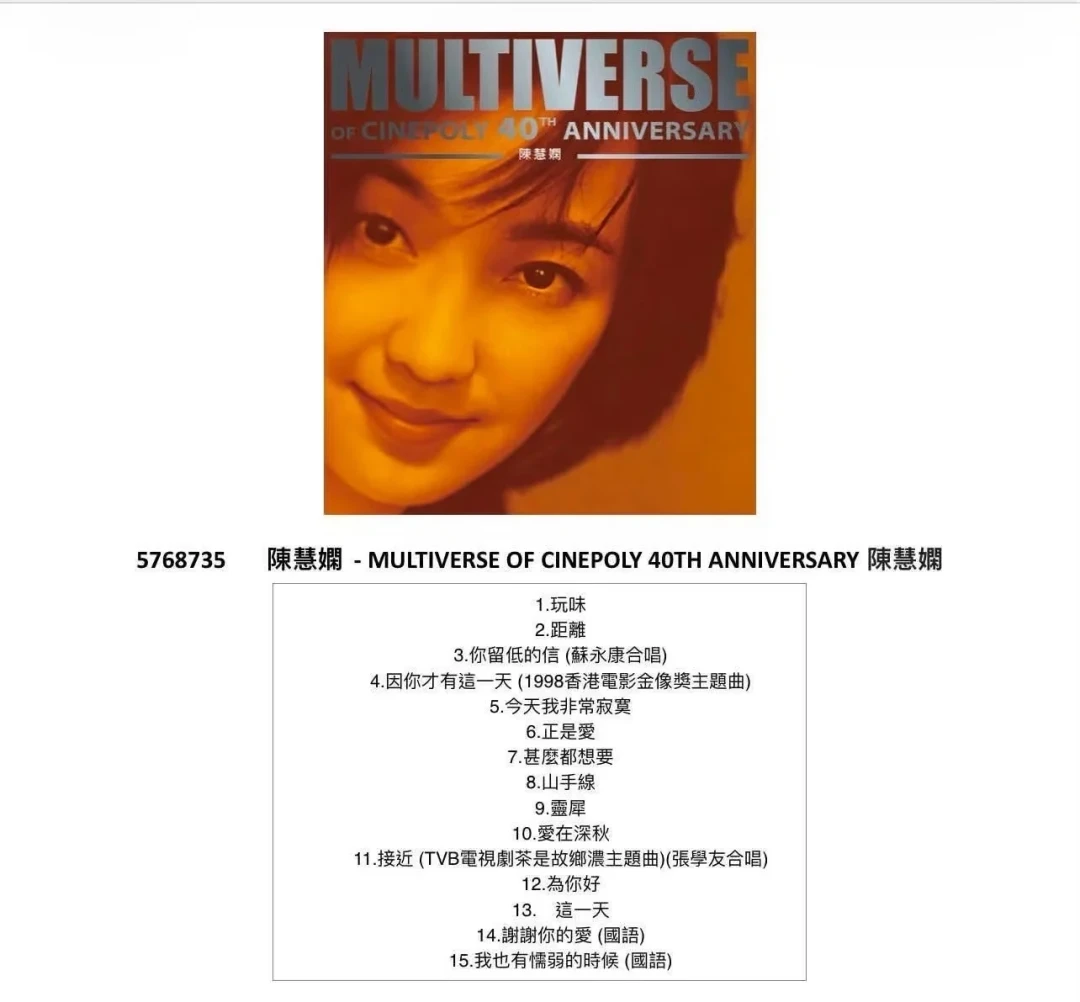 宝丽金55周年“多元宇宙”再版潮：6轮出了60多款，每套119港币，CD党该冲哪些？