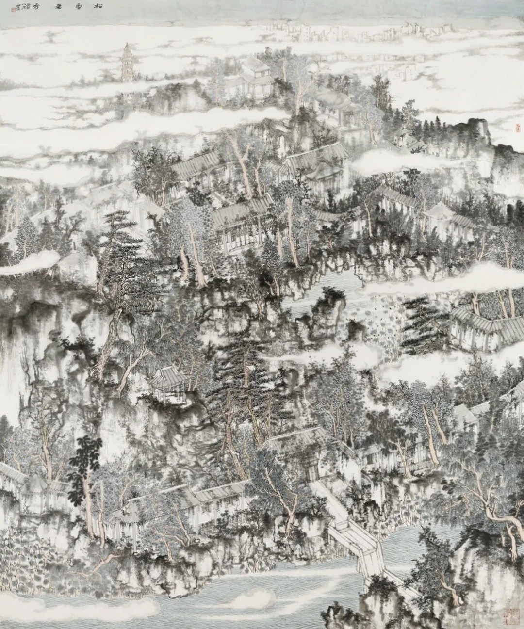 画家叫何加林,不叫“何家林”:自学山水画的全网免费课地图