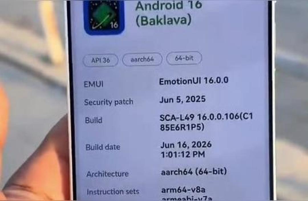 小米用户都在刷EMUI 16了:华为海外版系统悄悄换上安卓16,这事和你有关吗