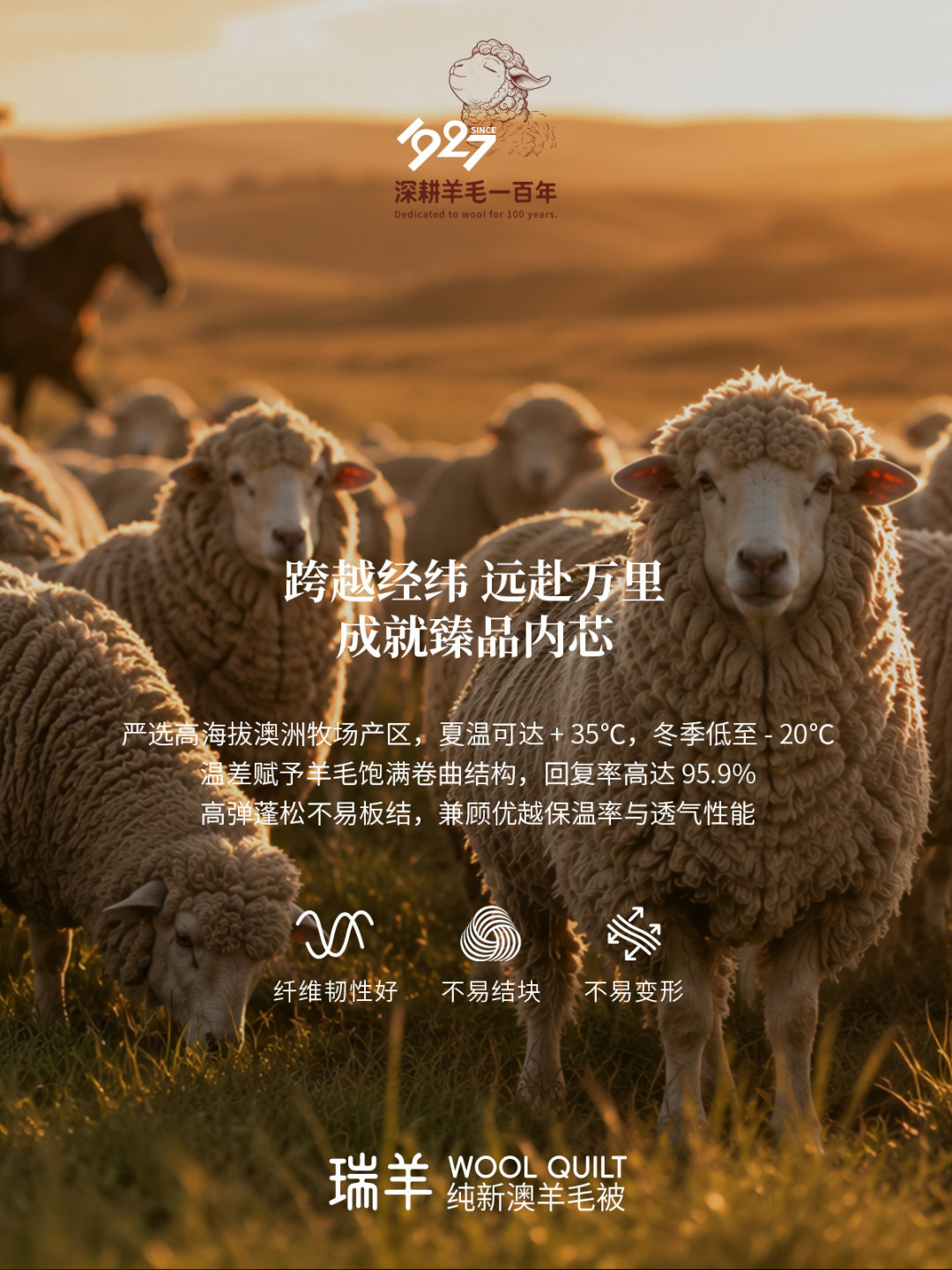 恒源祥贴牌羊毛被靠谱吗？这条100%澳洲羊毛被，先聊聊该看的水洗标3行字