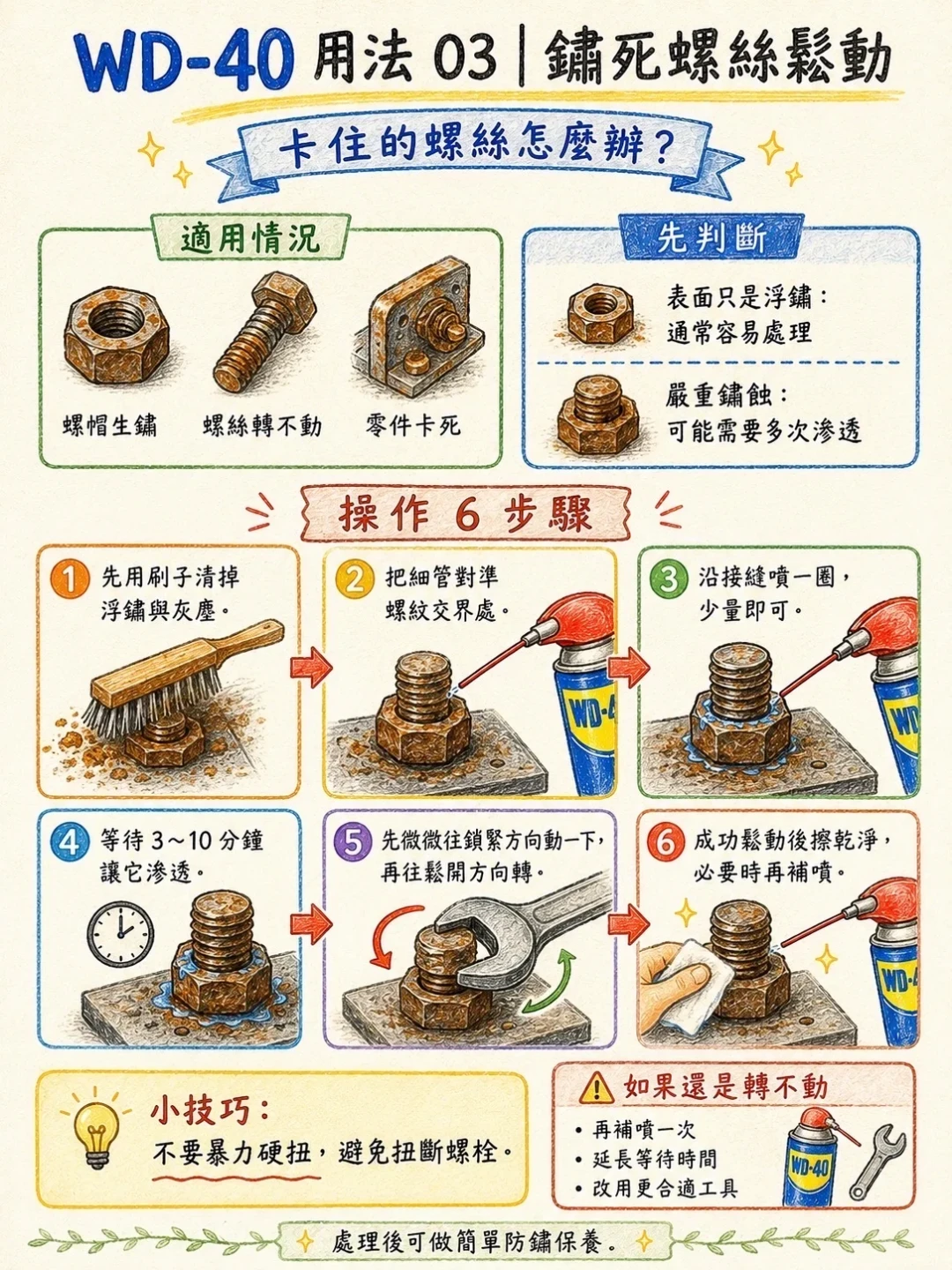 264万播放的视频下,点赞最高的评论只有一句:不是你以为的润滑剂——翻完三平台的爆帖和几百条评论,我把WD-40该喷哪瓶的账算清了