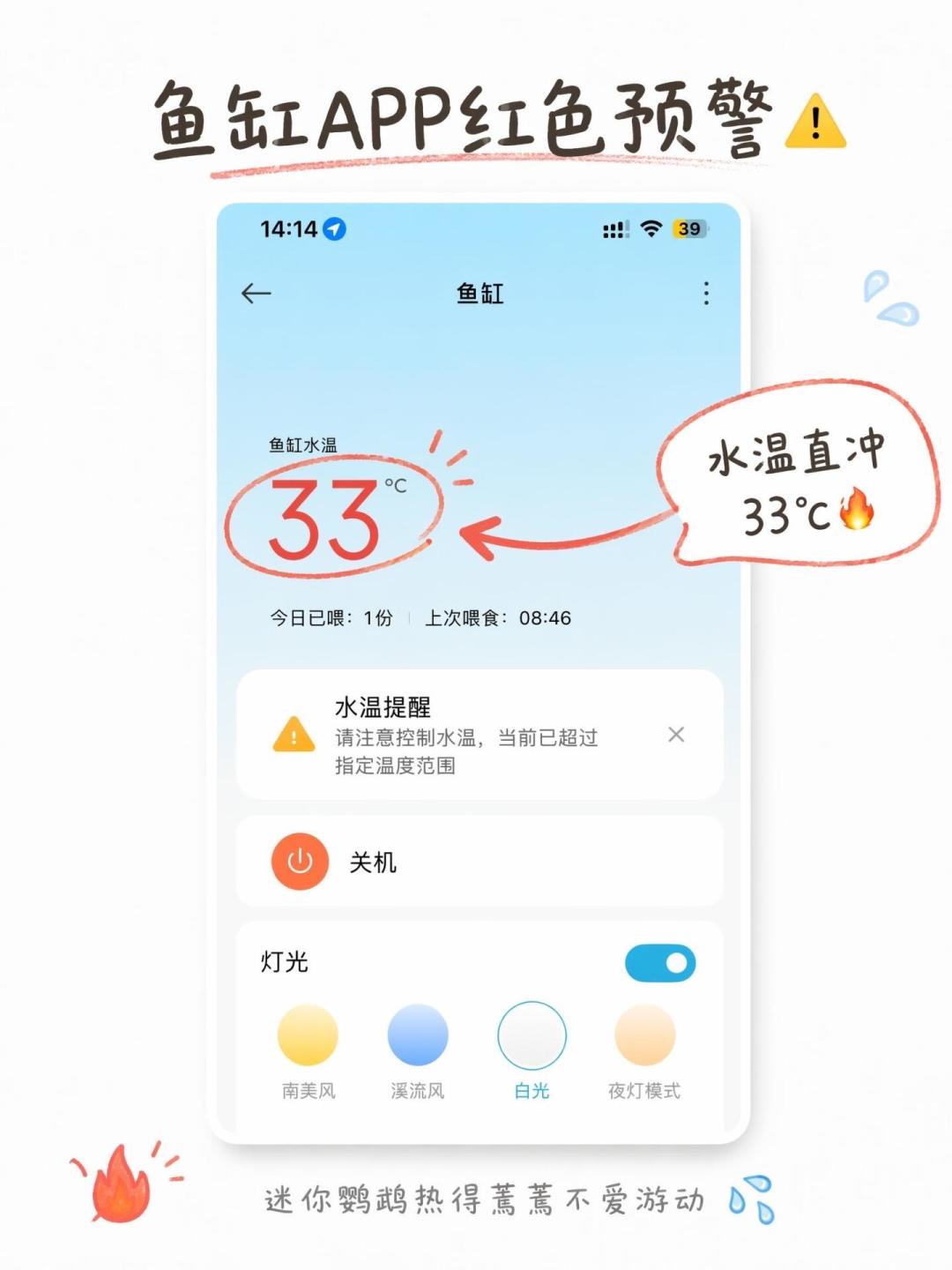 一瓶冻水到底能给鱼缸降几度?算完这笔热容账,就知道该冻几瓶了