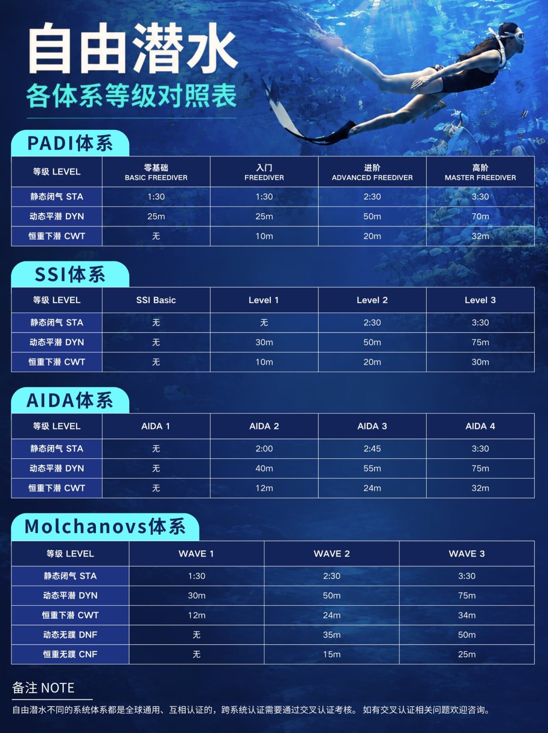 “静态闭气2分钟是考核里最轻的”:AIDA2自由潜考证进入旺季,付2988元前,先把三道坎和两笔账想清楚