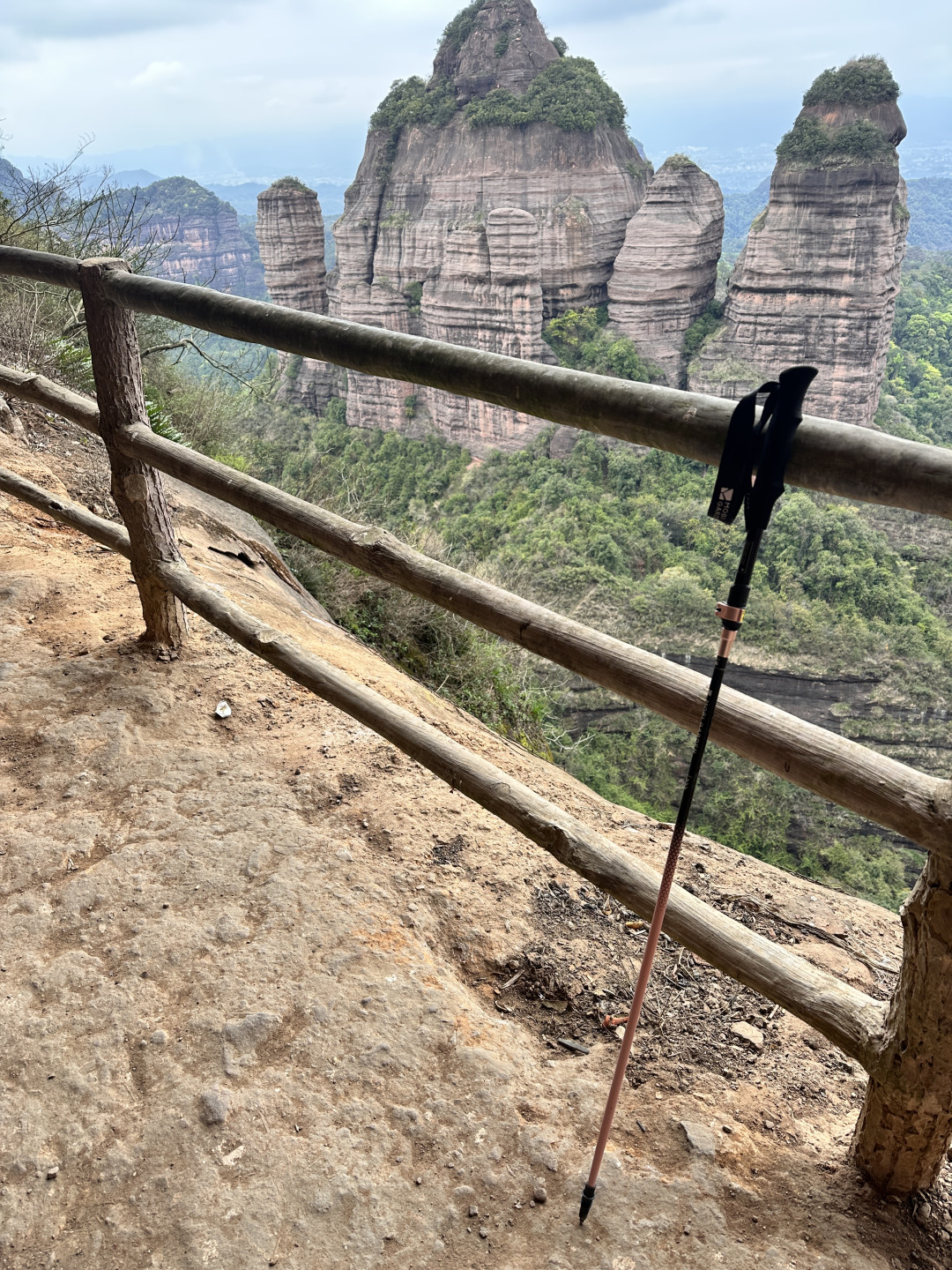 牧高笛登山杖