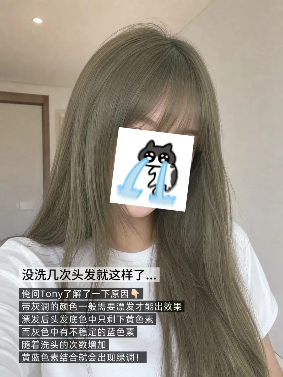在家染的灰棕发色，洗几次就泛绿？搞懂掉色原理加分级自救方案，省下几百块改色费