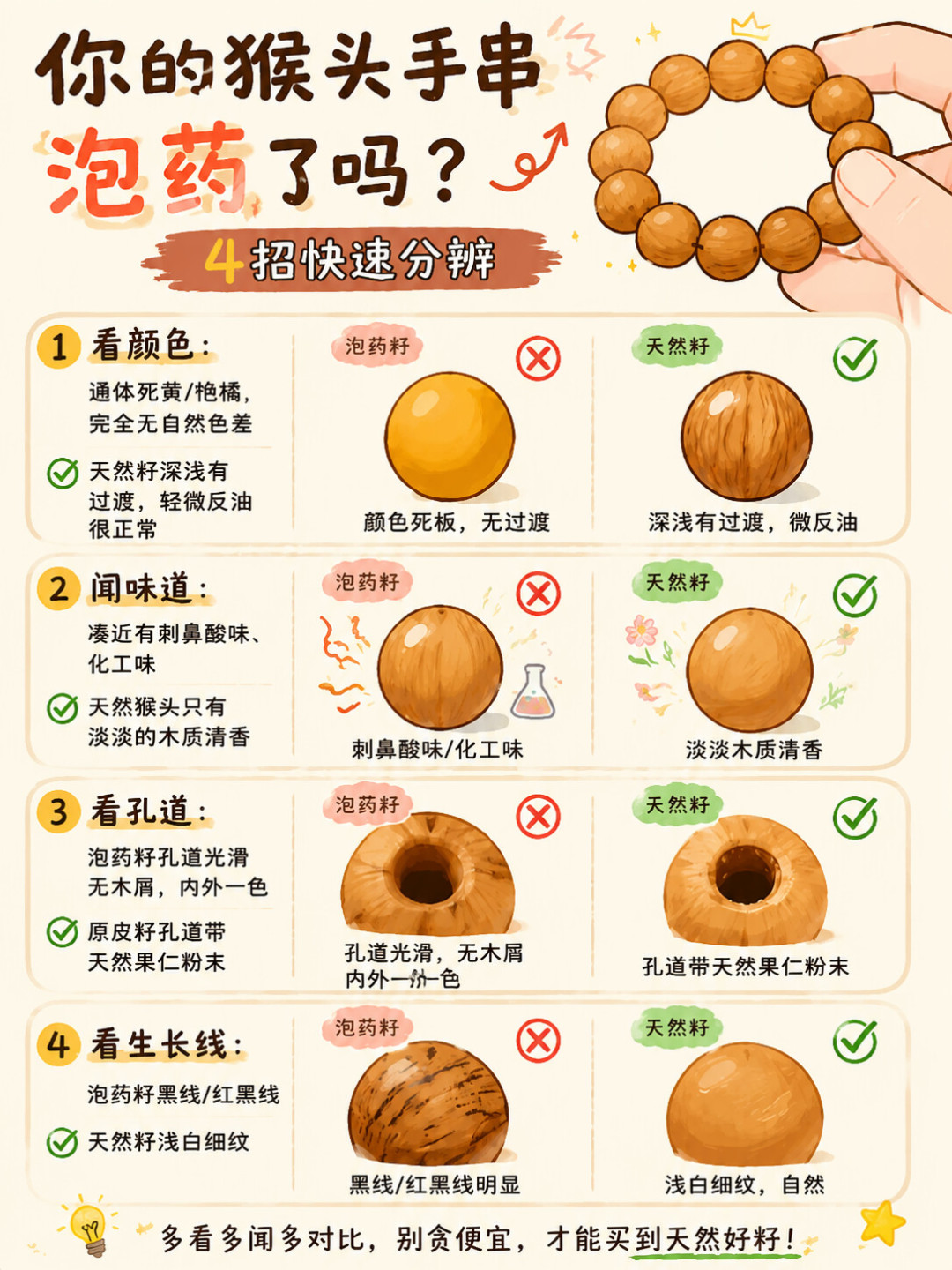 猴头手串从上万跌到几十块,翻遍全网避坑帖:便宜能玩,但这5种白送也别碰