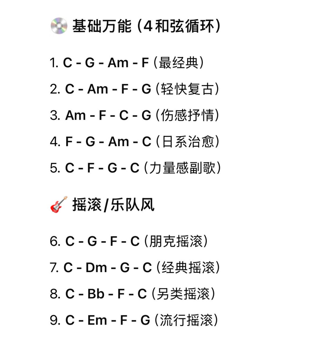 你的收藏夹塞满了“美到哭的和弦进行”,为什么自己弹却不哭