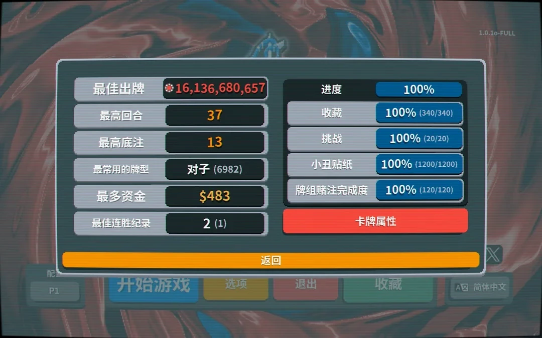 小丑牌最难的成就全球不到1%的人完成:连开发者都卡在146/150,全金标到底该怎么肝
