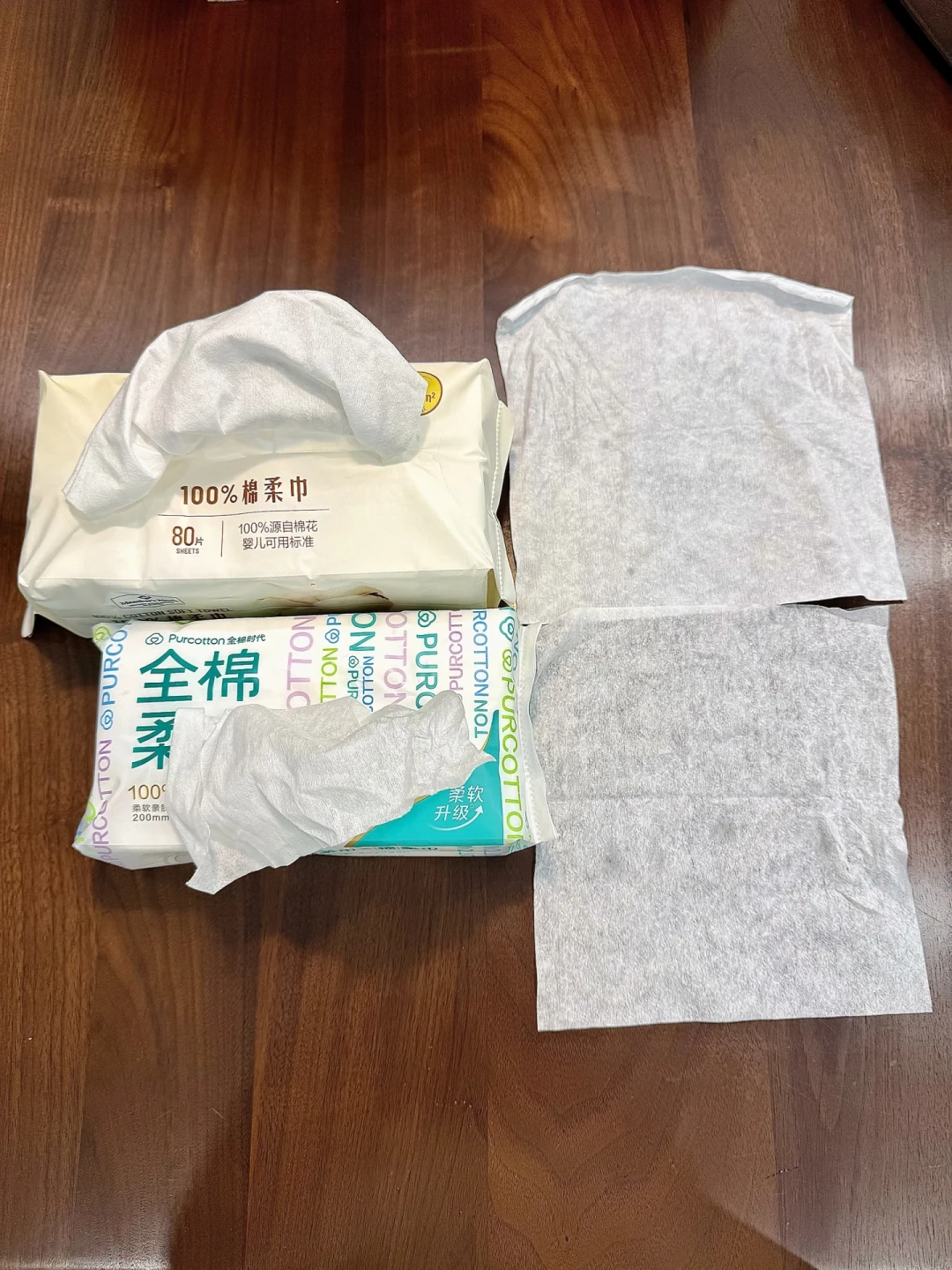 全棉时代棉柔巾6.7元/包,山姆0.14元/张:囤货前,先把“棉”和“绵”分清楚