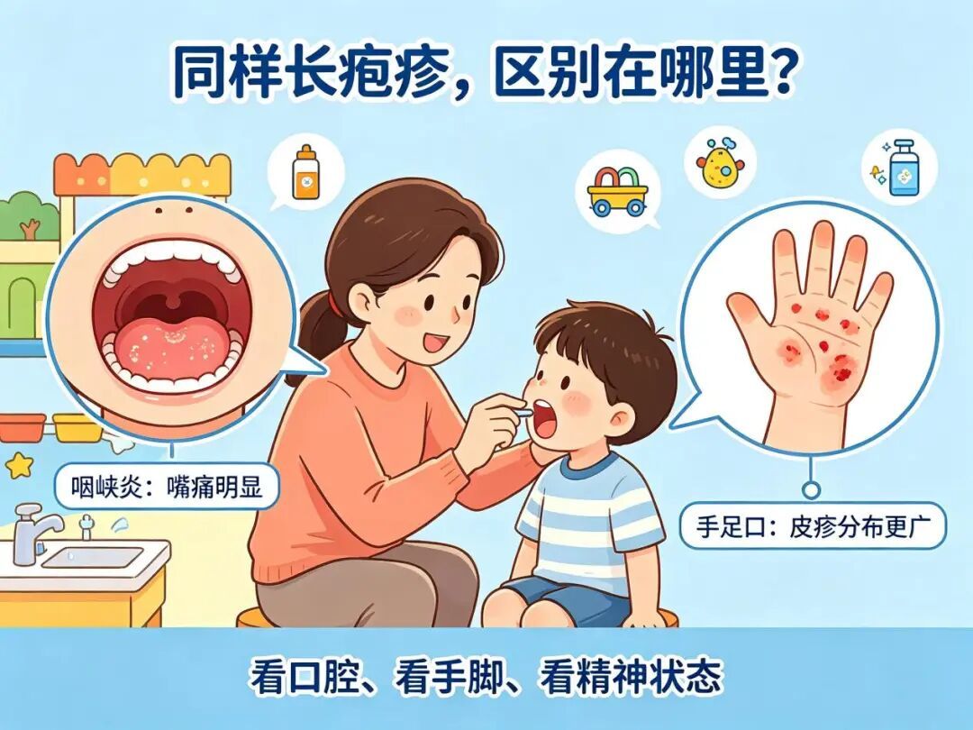 入园倒计时一周,27个娃放倒一半:手足口和疱疹性咽峡炎也有