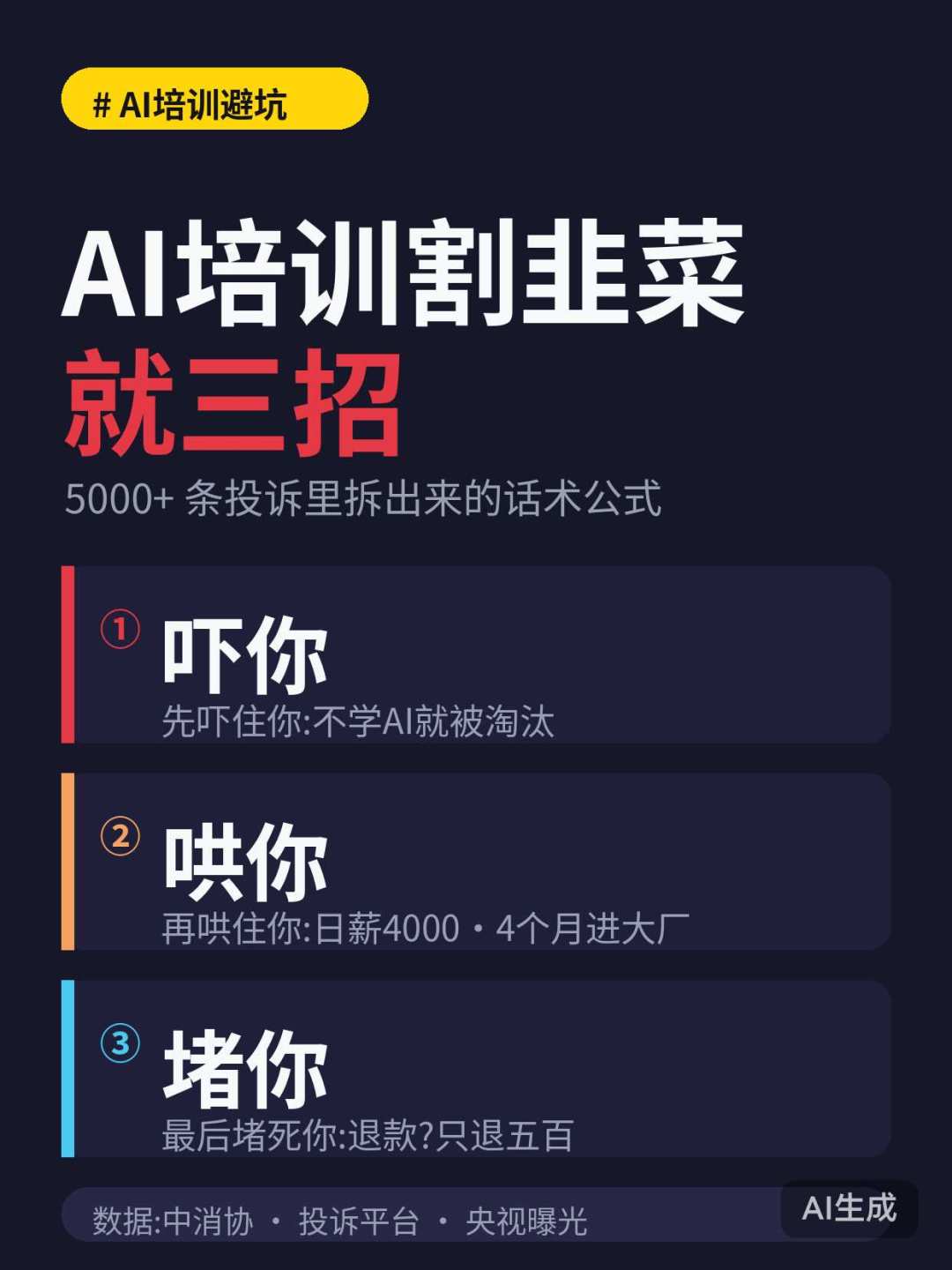 官方会员大多不到百元/月,“AI提效课”却卖2980:翻完这周全网的避坑帖,我整理了这份对照清单