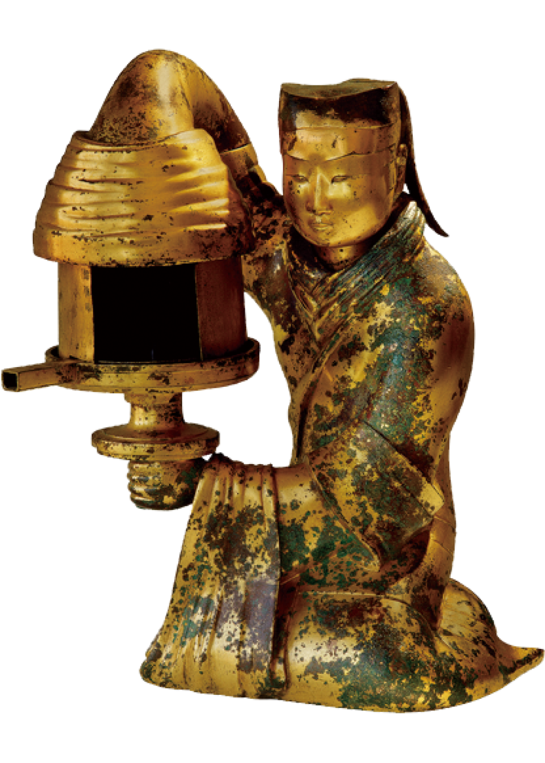 昨夜刷屏的12件汉代彩绘陶盆在哪?查下来,它们和长信宫灯出自同一座墓——附实地观看攻略