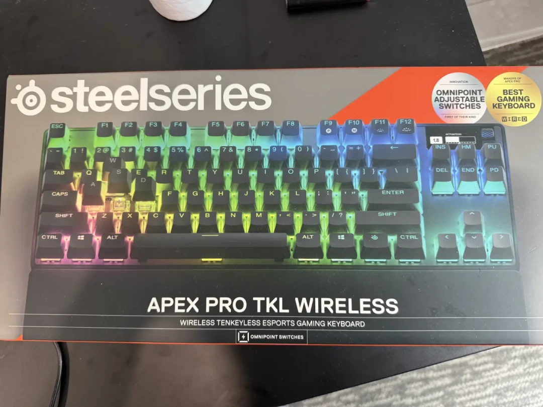 赛睿磁轴旗舰跌到“垃圾成色只要2张”：二手 Apex Pro TKL Gen3，FPS玩家该不该捡漏？