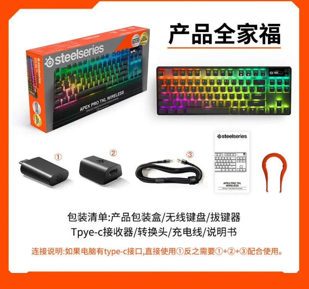 赛睿磁轴旗舰跌到“垃圾成色只要2张”：二手 Apex Pro TKL Gen3，FPS玩家该不该捡漏？