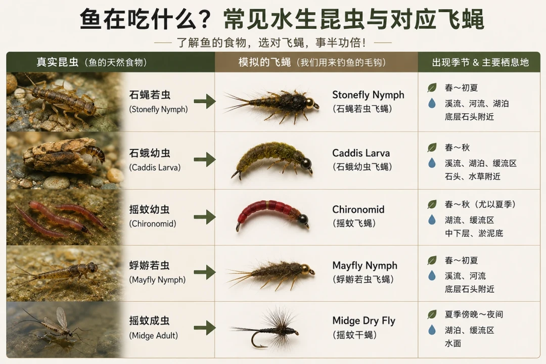 飞钓的“最高境界”也是最容易空军的陷阱:翻完最近全网干蝇帖,什么时候该死守、什么时候换若虫,就看这3个信号