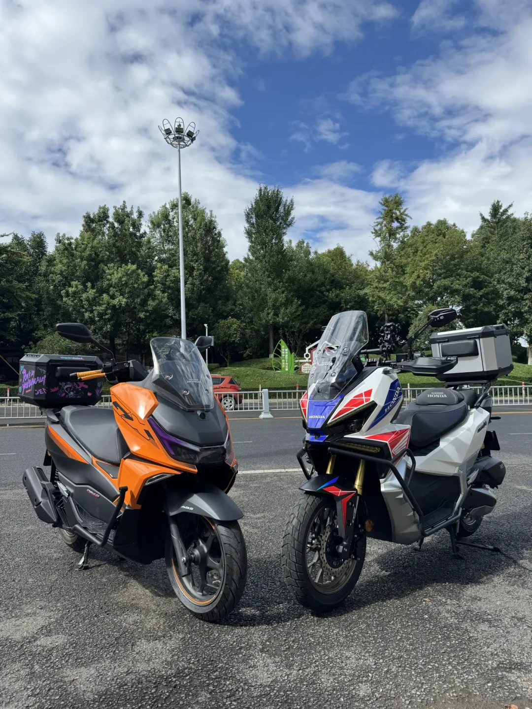 同平台双车：NS150GX与NS150XC整车对比