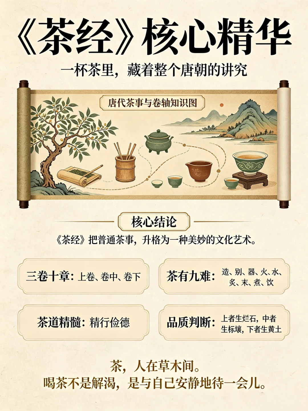 买《茶经》前，先想清楚你要读到哪一层：这本七千字小书，版本有三条路