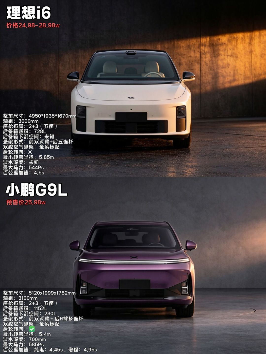 i6卖了一年,G9L预售25.98万:25万级大五座二选一,先看两条时间线再掏钱
