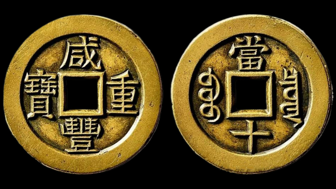 两枚乾隆草泉