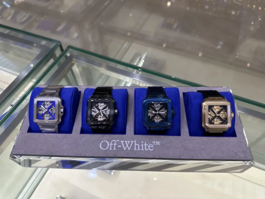 Off-White开始卖表了,1400元起,比它巅峰期一件T恤还便宜:被嘲