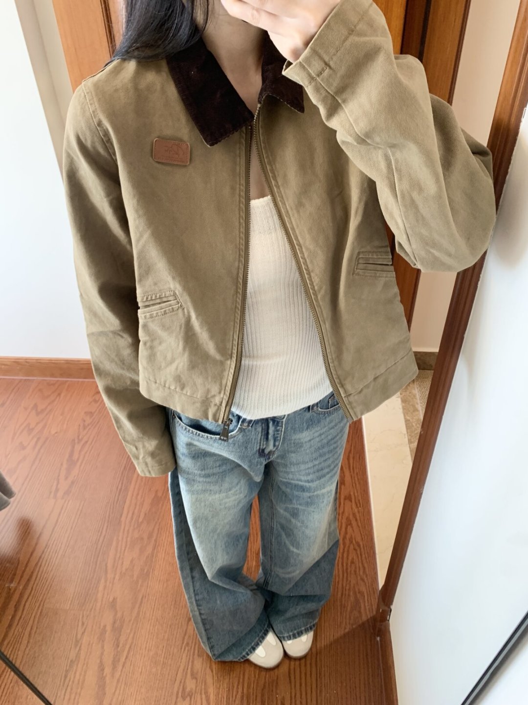 153cm穿男款风衣刚好,106斤却卡在松紧腰:女生买马登的两条路线,都替你理清了