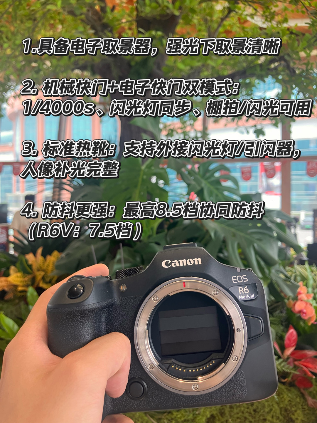 R6V没有取景器、没有机械快门、连闪光灯都装不上：上市三个月口碑裂成两半，ZR国补后已到一万出头，纯视频机哪三类人该买、哪三类人别碰