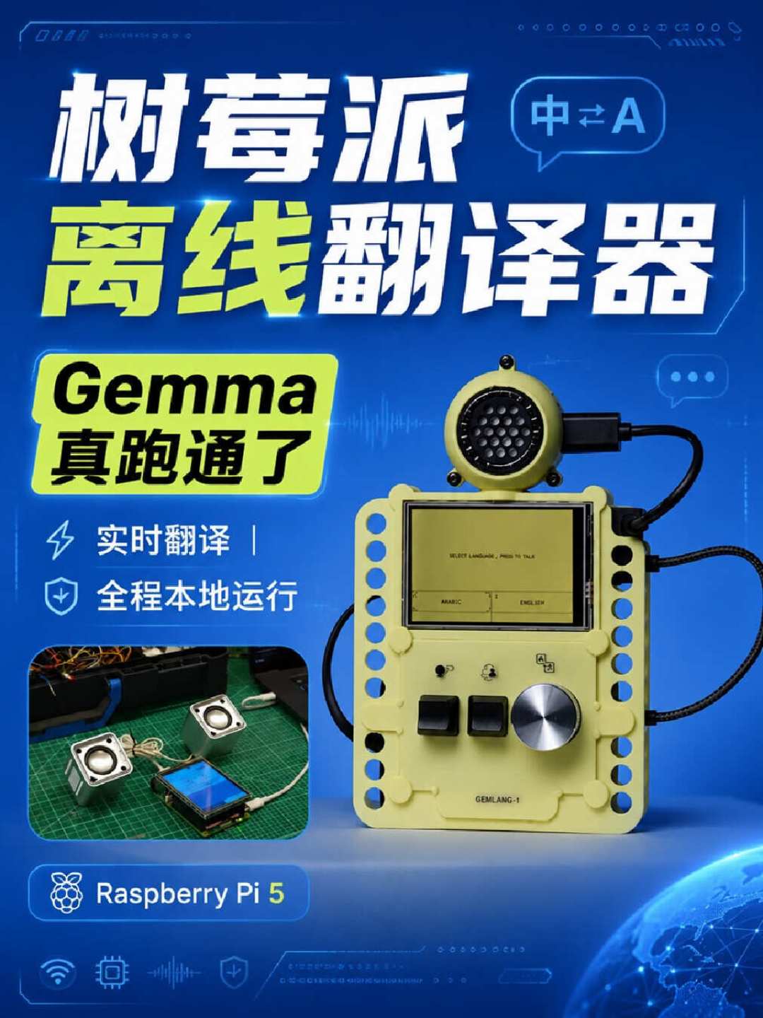 谷歌开源的离线翻译机在极客圈火了:树莓派涨了近三倍,买零件前先算这笔账
