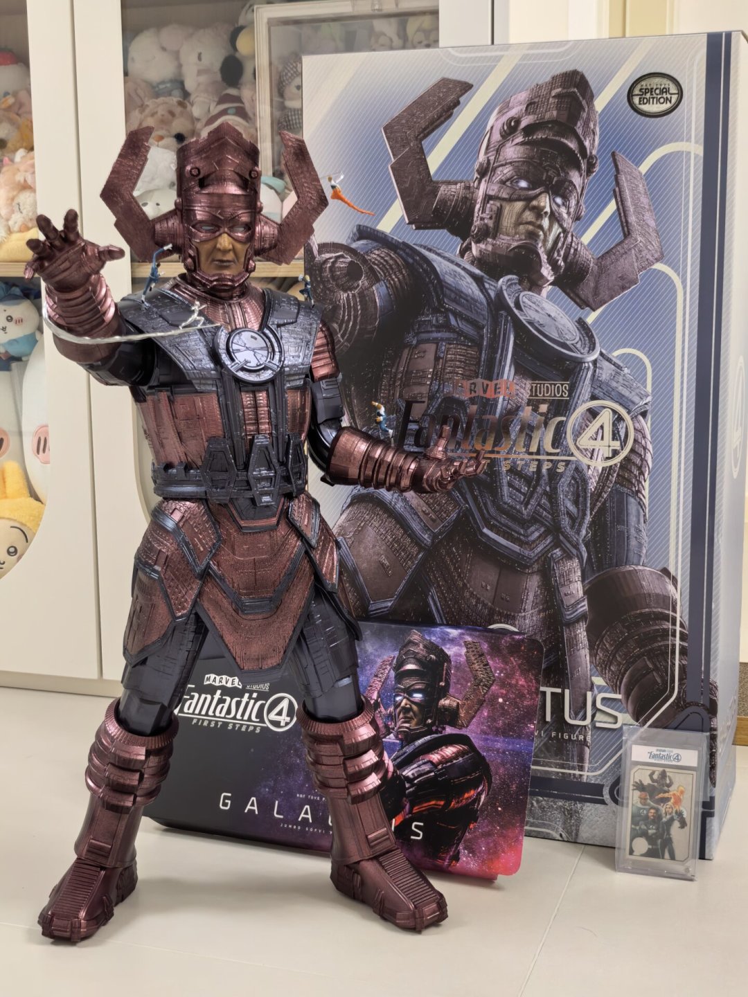 Hot Toys 70cm行星吞噬者集中到货,首批开箱又夸又嫌:神奇四侠粉这只吞叔值不值1980元