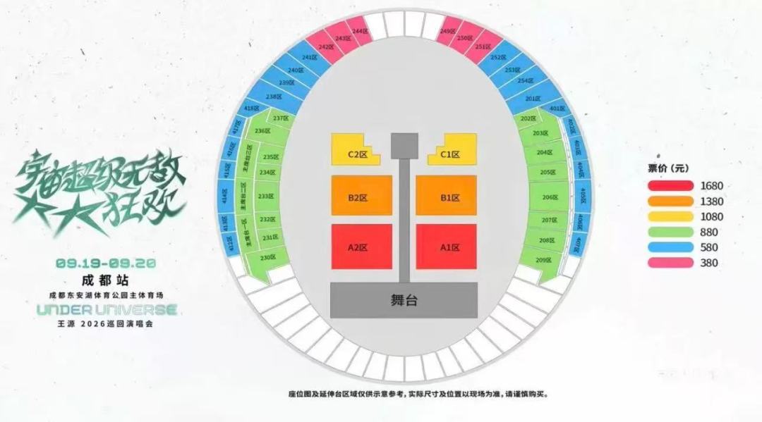 王源成都站预售秒罄,明年不开巡演:没抢到票的机会在哪,五个票档怎么挑