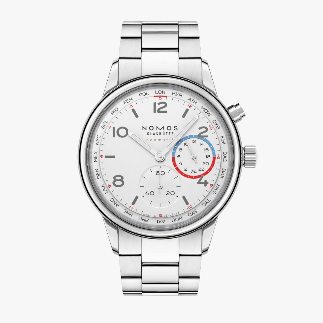 NOMOS把五大交易所刻进了世界时的城市圈:盘完