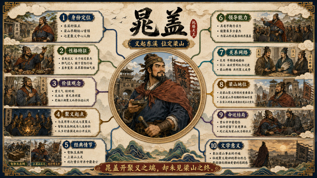 「若那个捉得射死我的,便教他做梁山泊主」:晁盖这句遗言,全网有三种读法,我逐条对着原文核了一遍