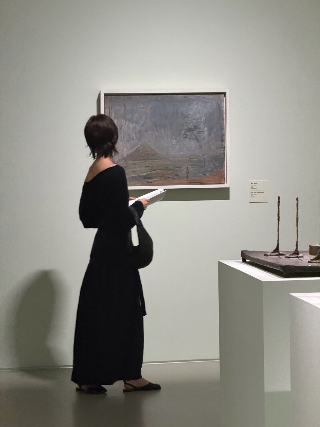 98元看212件贾科梅蒂原作:上海这场大展,值得看的不只是瘦长小人