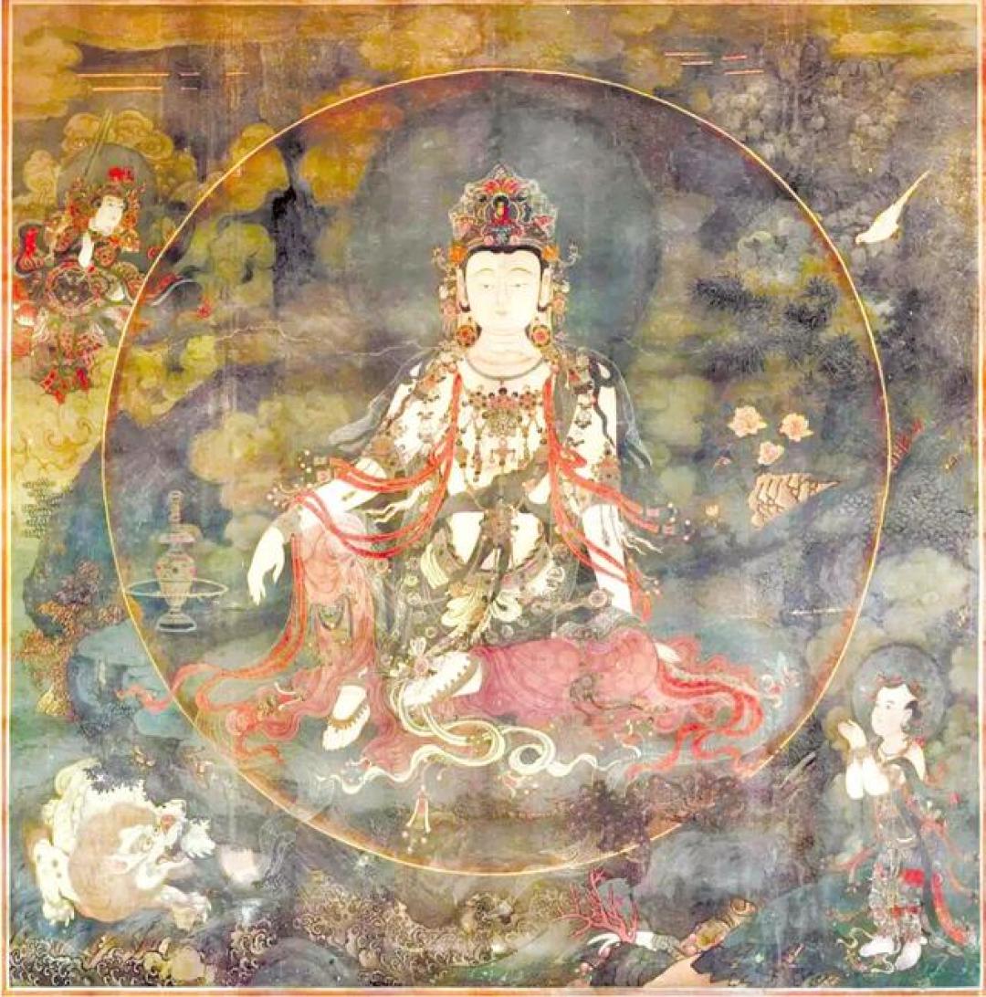 全网都在临摹法海寺水月观音:真迹拍不到,你手里的底稿可能是业余选手PS抠的线