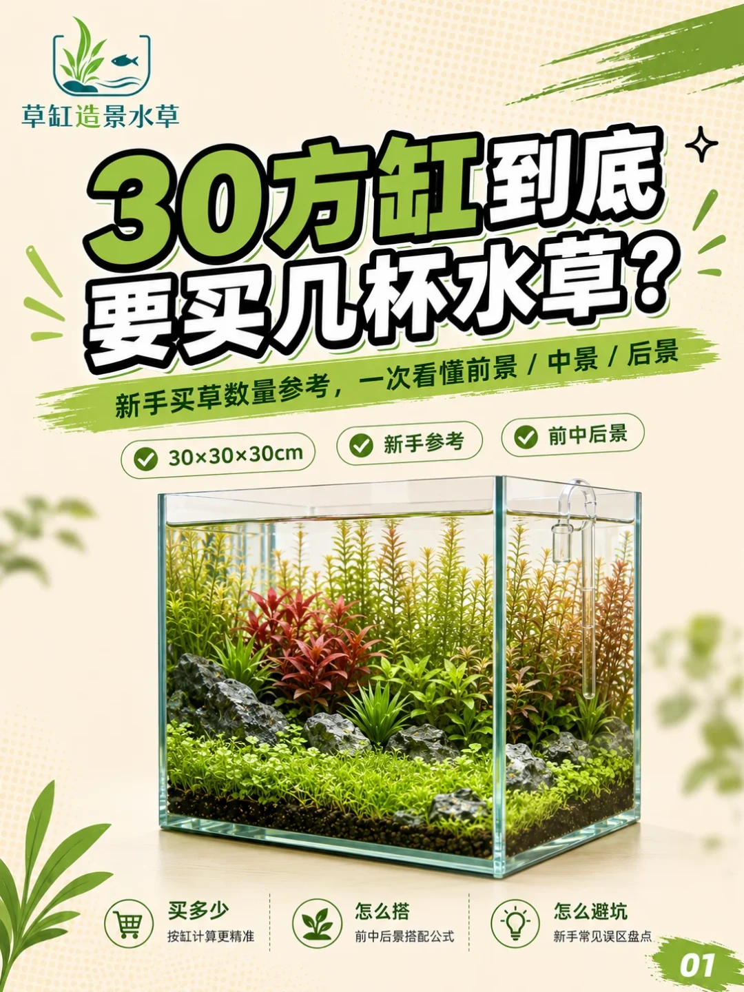 9.9元一杯的“无藻无螺”无菌杯水草,新手到底是福音还是坑?我把B站翻车视频和小红书踩坑帖摆在一起:新开缸可买,这4种情况别下单