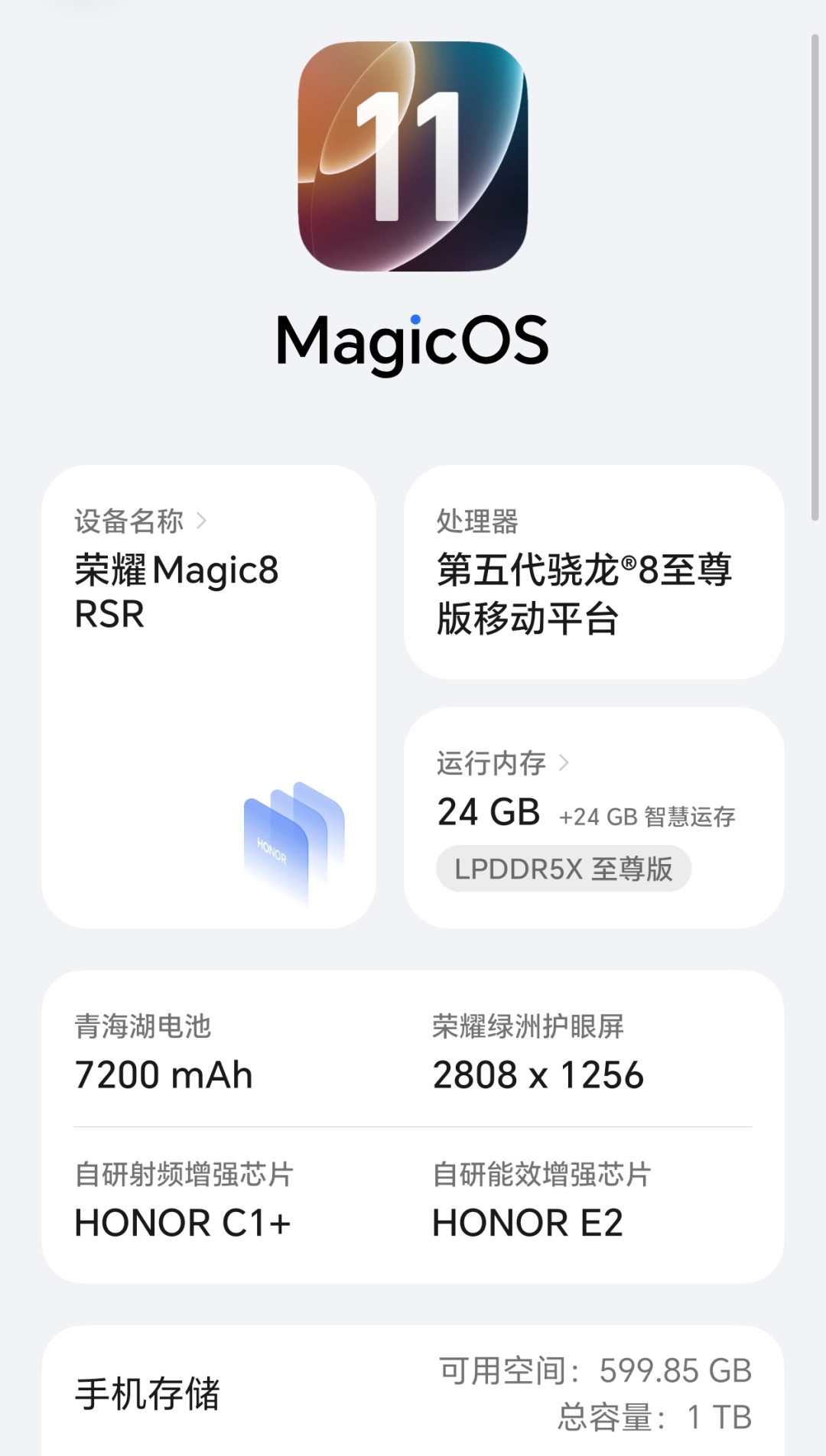 手机涨价潮,轮到“保时捷”了:Magic8 RSR顶配逆势上涨,最后的24GB+1TB,现在买还是等?