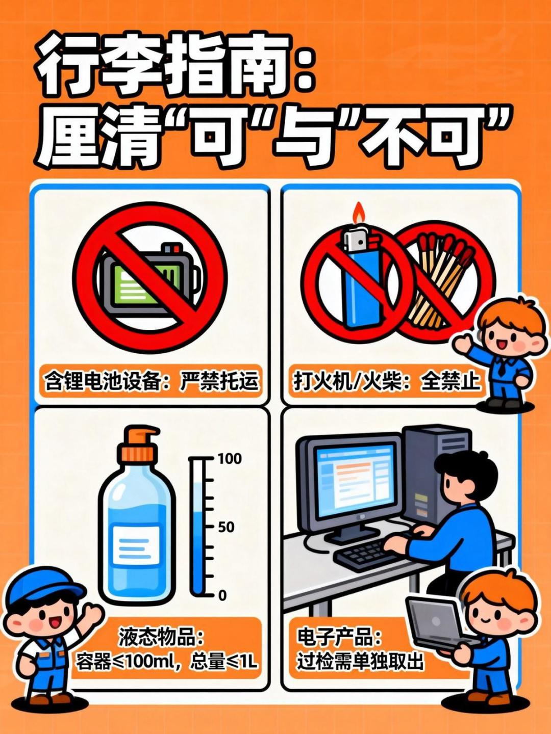 中秋国庆带「小玩具」出门?新规之后安检逻辑变了,这几类真会被拦,出发前先对照这份清单