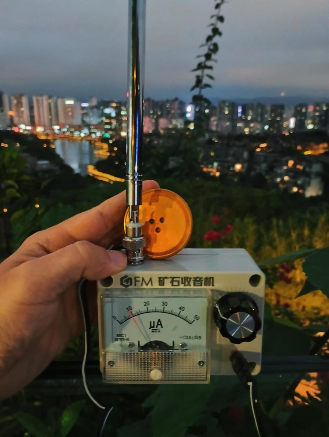 矿石收音机真是