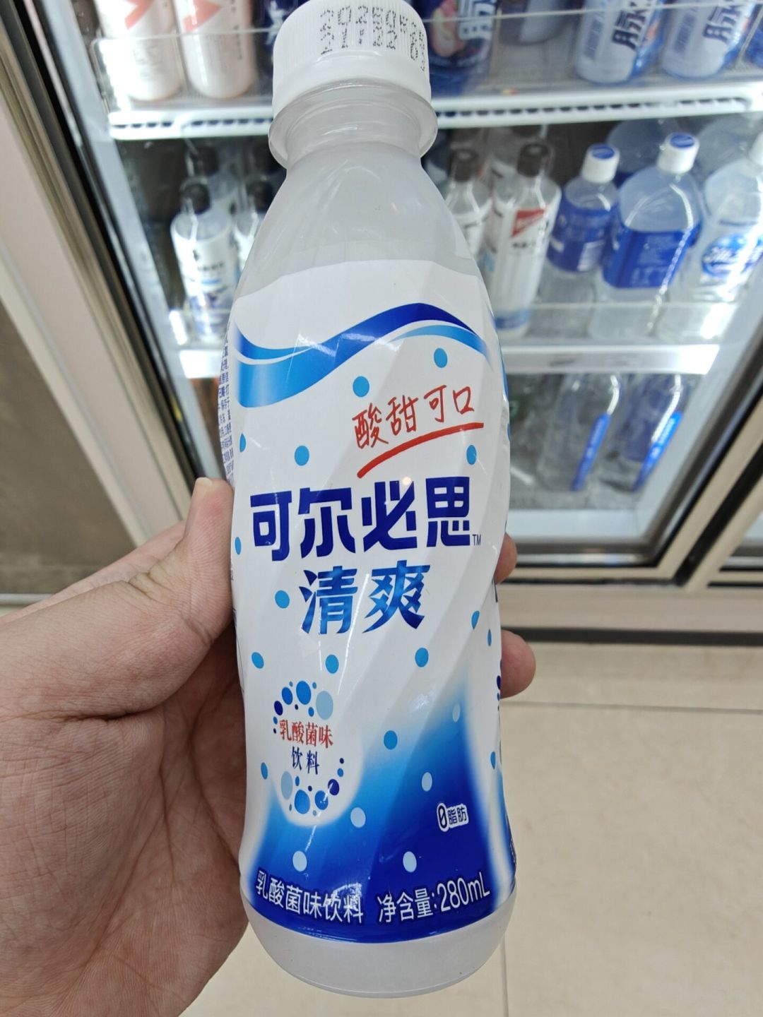 国内超市买的可尔必思,为啥喝着