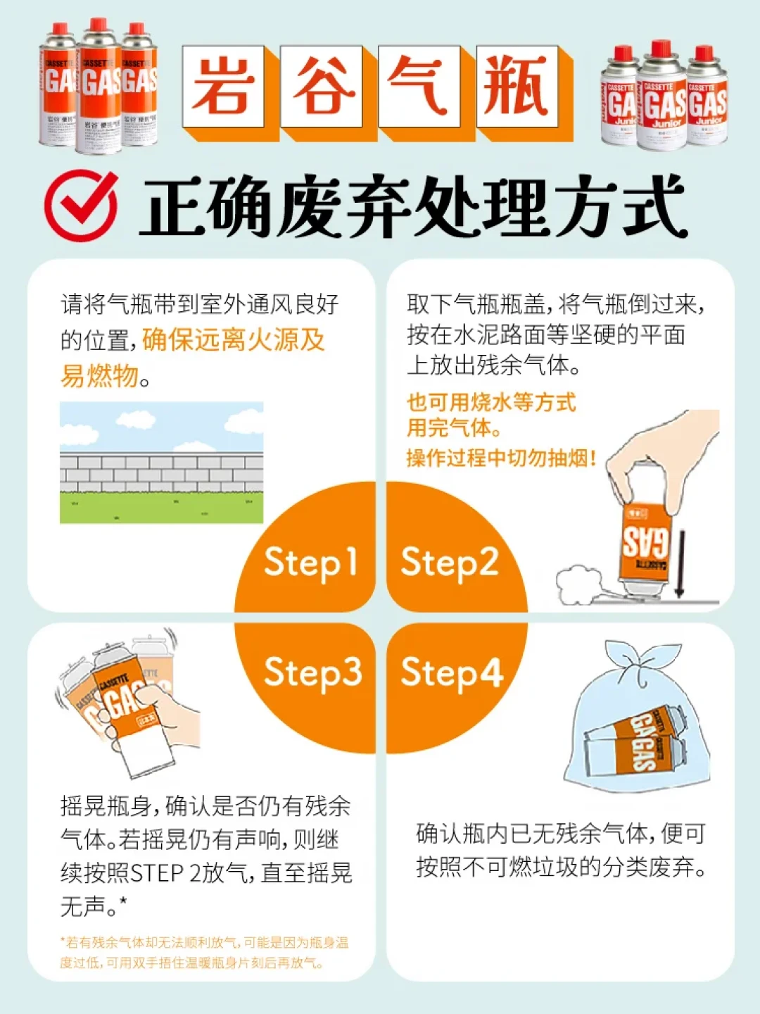 气罐官方参考期7年,先“过期”的却从来不是气:十一出门前,家里那几罐查这3处