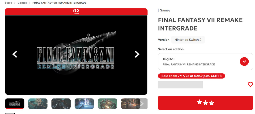 合集366、凑单68、终章还有215天:FF7重制补课党的三本账