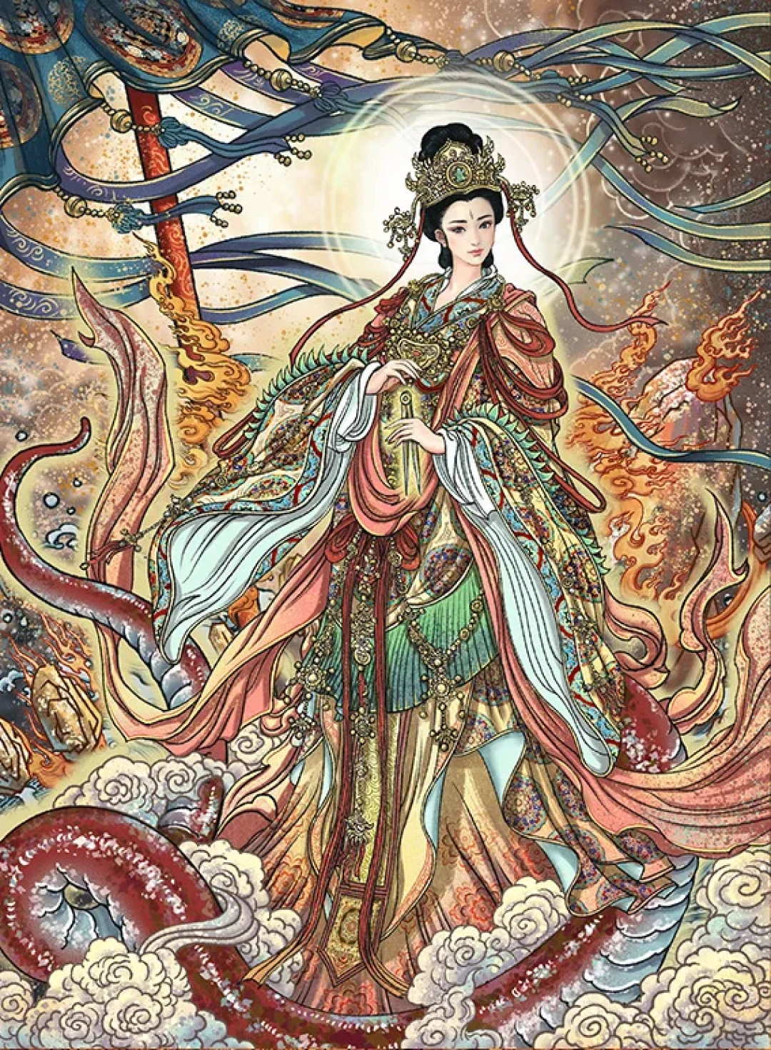 把封神榜上的女仙逐条数一遍:妲己没上去,上去的那十几位,管的全是姻缘、生育和晦气