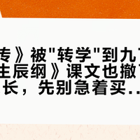 《水浒传》被"转学"到九下了：《智取生辰纲》课文也撤了——27届家长，先别急着买"九上水浒"的旧讲义
