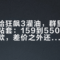 打烦了给狂飙3灌油，群里都在换外套粘套：159到550元的8张热门款，差价之外还有三道坎
