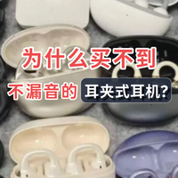 为什么买不到不漏音的耳夹耳机？