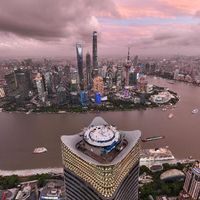 去 The Stage 看日落那天，我最后留下的是天黑前后的那半小时